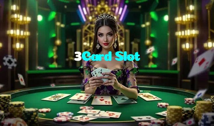 3Card Slot casino presented on mobile device in Pakistan with slots and live games